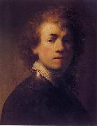REMBRANDT Harmenszoon van Rijn Self-portrait. Spain oil painting artist